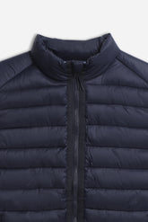GILET TRAPUNTATO BLEU